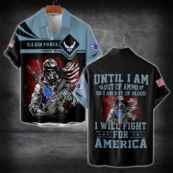 US Air Force - Short Sleeve Button Shirt
