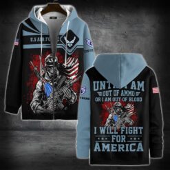 US Air Force , E 9 Air Force Command Chief Master Sergeant - Zip Hoodie