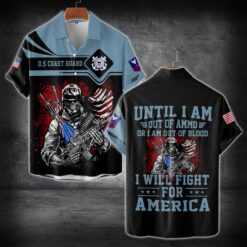 US Coast Guard - Short Sleeve Button Shirt