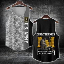 US Military - Army Branch - Tank-Top