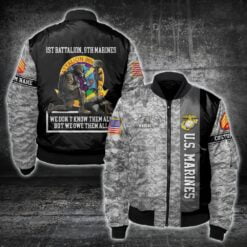 US Military - Marine Battalion - Bomber Jacket