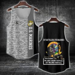 US Military - Marine Battalion - Tank-Top