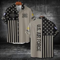 Air Force Badge, O 6 Air Force Colonel - Short Sleeve Button Shirt