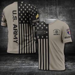 Army Division, E 8 Army Master Sergeant - T-Shirt