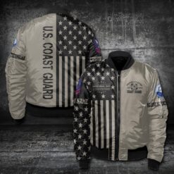 Coast Guard Rating, Served With Pride - Bomber Jacket