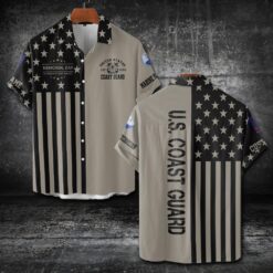 Coast Guard Rating, E 7 Gold - Short Sleeve Button Shirt