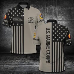 Marine Battalion, E 8 Marines First Sergeant - Polo Shirt