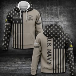 Navy Badge, E 3 Blue - Hoodie