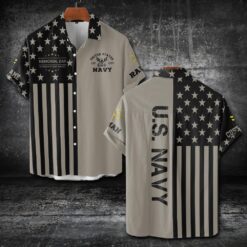 Navy Rating, Once A Sailor, Always A Sailor - Short Sleeve Button Shirt