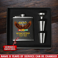 Vietnam Veteran - 6oz Flask Set