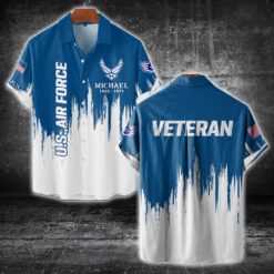 US Air Force , E 9 Air Force Command Chief Master Sergeant - Short Sleeve Button Shirt