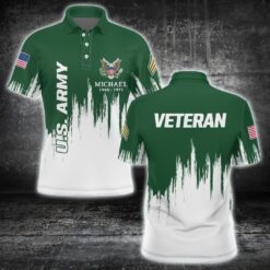 US Army, E 6 Army Specialist - Polo Shirt