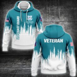 US Coast Guard, E 3 Blue - Hoodie