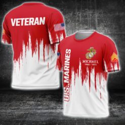 US Marine Corps, E 9 Marines Master Gunnery Sergeant - T-Shirt