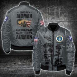 US Air Force , E 7 Air Force Master Sergeant - Bomber Jacket