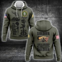 US Army, Land Of The Free, Because Of The Brave - Hoodie