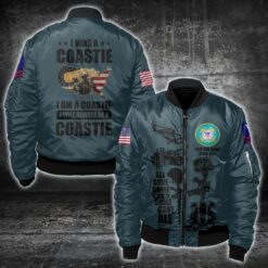 US Coast Guard, E 2 Blue - Bomber Jacket