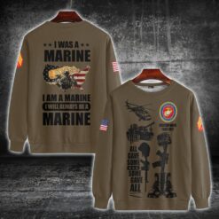 US Marine Corps, E 9 Marines Master Gunnery Sergeant - Sweatshirt