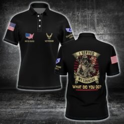 US Air Force , E 7 Air Force Master Sergeant - Polo Shirt