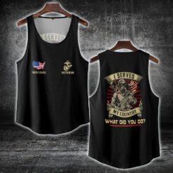 US Marine Corps, Once A Marine, Always A Marine - Tank-Top