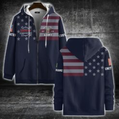 US Army, Once A Soldier, Always A Soldier - Zip Hoodie