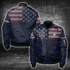 US Coast Guard, E 7 Gold - Bomber Jacket
