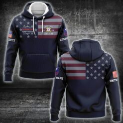 US Coast Guard, E 2 Blue - Hoodie