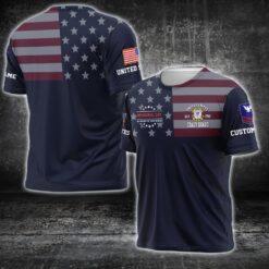 US Coast Guard, E 9 Gold - T-Shirt