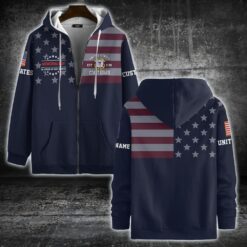 US Coast Guard, Thank a Veteran - Zip Hoodie