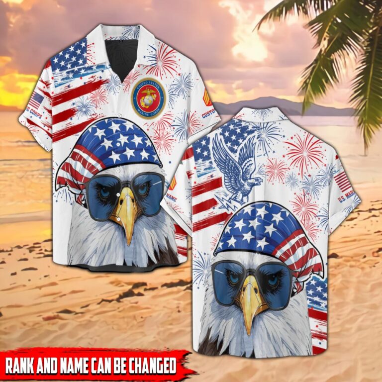 Us Marine Corps, Once A Marine, Always A Marine – Hawaii Shirt – Proud 