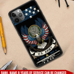 US Army, W 4 Army Chief Warrant Officer 4 - Soft Phone Case