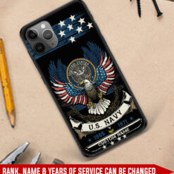 US Navy, E 3 White - Soft Phone Case