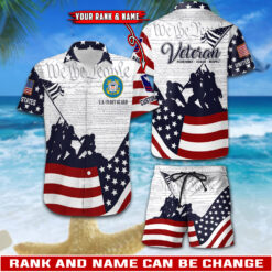 US Coast Guard Combo Hawaii Shirt + Shorts