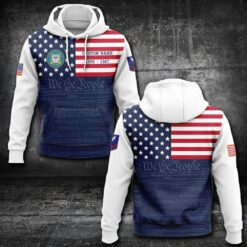 US Coast Guard, E 8 Gold - Hoodie