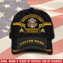US Army, Land Of The Free, Because Of The Brave - Classic Cap