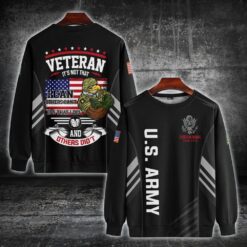 US Army, E 7 Army Sergeant First Class - Sweatshirt
