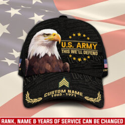 US Army, E 9 Army Sergeant Major - Classic Cap