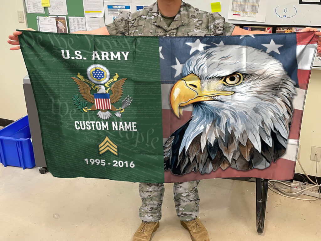 US Army, Once A Soldier, Always A Soldier – Flying Flag 4×6 Feet(123× ...