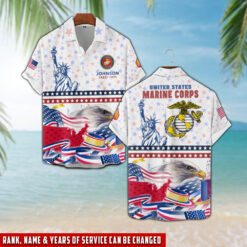 US Marine Corps, E 6 Marines Staff Sergeant - Hawaii Shirt