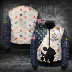 US Navy, E 7 Gold - Bomber Jacket