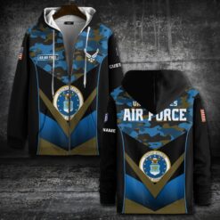 US Air Force , E 8 Air Force First Sergeant - Zip Hoodie