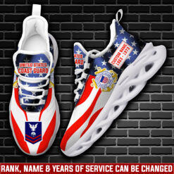 US Coast Guard, Served With Pride - Max Soul Shoes