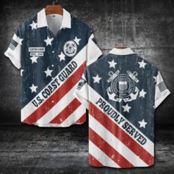 US Coast Guard, E 2 Blue - Short Sleeve Button Shirt