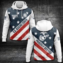 US Marine Corps, Once A Marine, Always A Marine - Hoodie