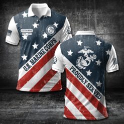 US Marine Corps, E 3 Marines Lance Corporal - Polo Shirt