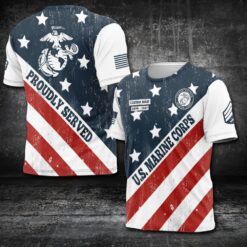 US Marine Corps, Served With Pride - T-Shirt