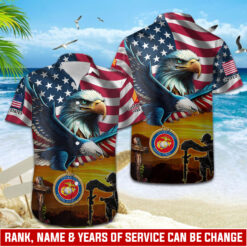 US Marine Corps, E 2 Marines Private First Class - Hawaii Shirt