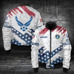 US Air Force , Aim High … Fly-Fight-Win - Bomber Jacket