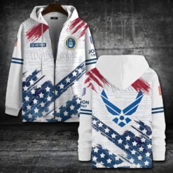 US Air Force , E 9 Air Force Chief Master Sergeant - Zip Hoodie