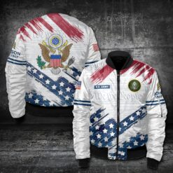 US Army, Proud Veteran - Bomber Jacket